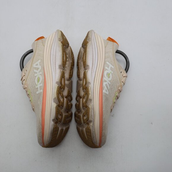 Hoka One One Gaviota 5 Women's Size 7.5 Beige Peach Running Shoes 1134235 VLG - Picture 8 of 11